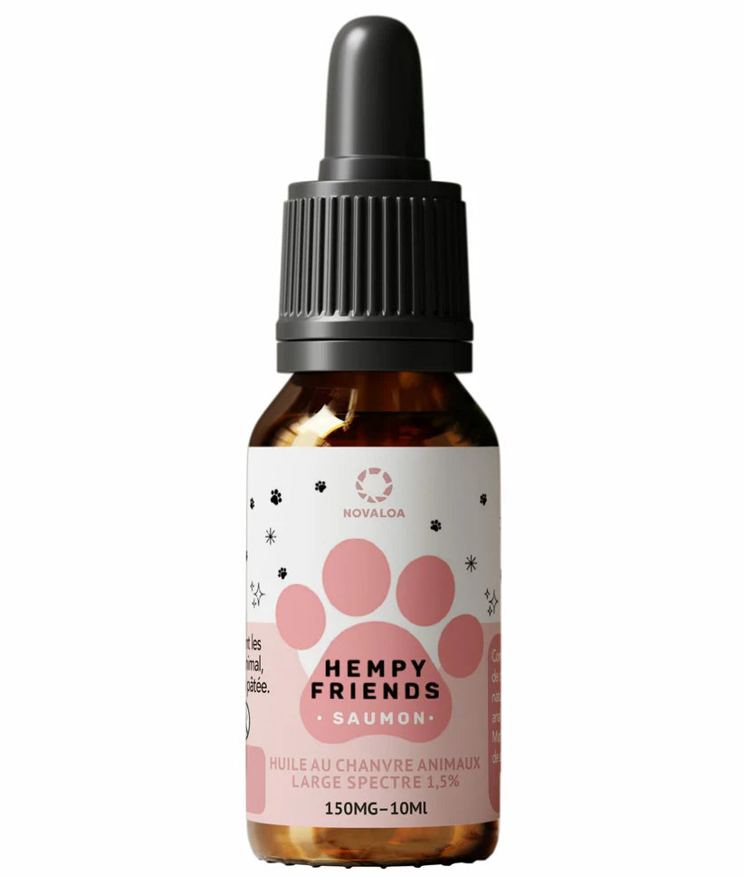 Huile chat chien au CBD 5% 10 ml