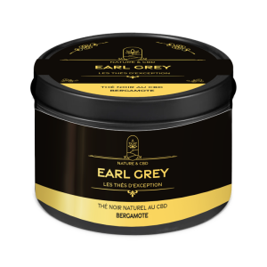 Thé Noir au CBD Earl Grey